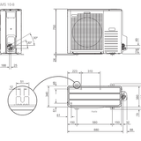 Ilma - vesilämpöpumppu Nibe Split Box 8 paketti, R410a [5362064] |