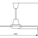 Kattotuuletin Frico Icf55 70W Ip55 K 55X143 [8522116] |
