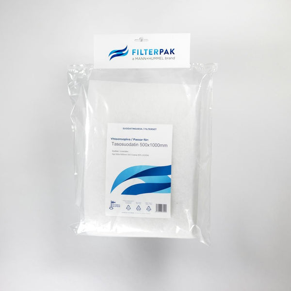 Suodatin Filterpak Tasosuodatin 500X1000Mm Coarse [DCD294] |