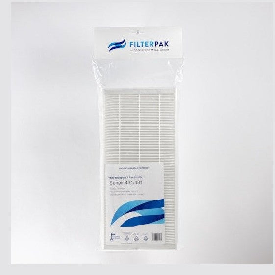 Suodatinpakkaus Filterpak Sunair 431/481 [DCD320] |