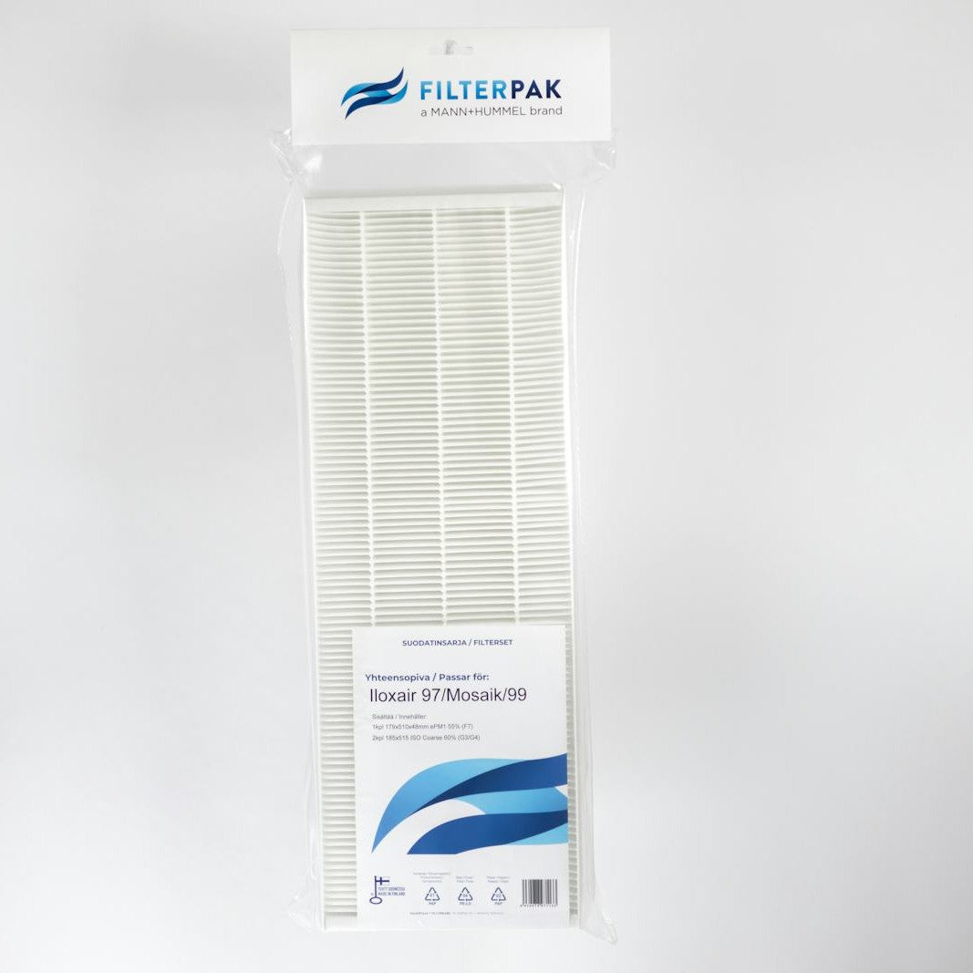Suodatinpakkaus Filterpak Iloxair 97/Mosaik/99 [DCD317] |