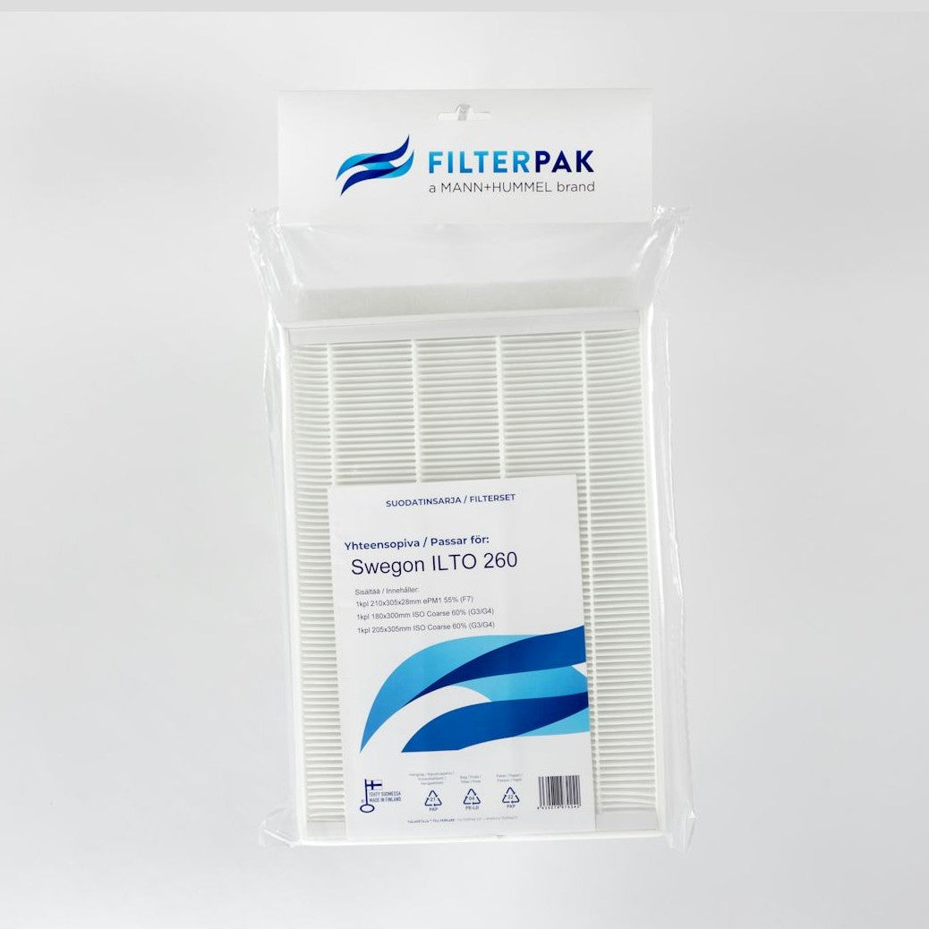 Suodatinpakkaus Filterpak Swegon Ilto 260 [DCD278] |