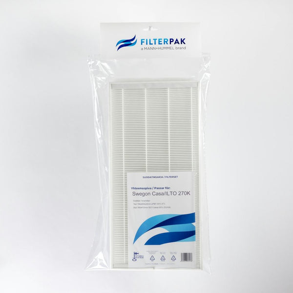 Suodatinpakkaus Filterpak Swegon Casa/Ilto 270K [DCD267] |
