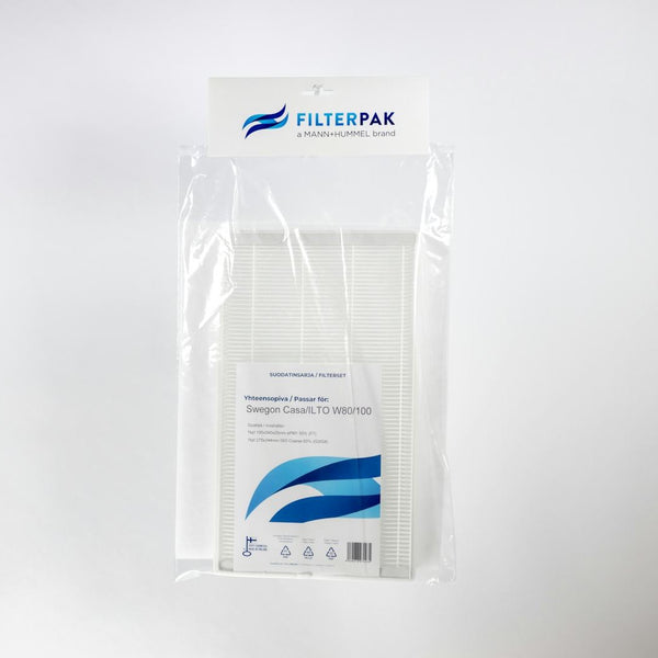 Suodatinpakkaus Filterpak Swegon Casa/Ilto W80/100 [DCD277] |