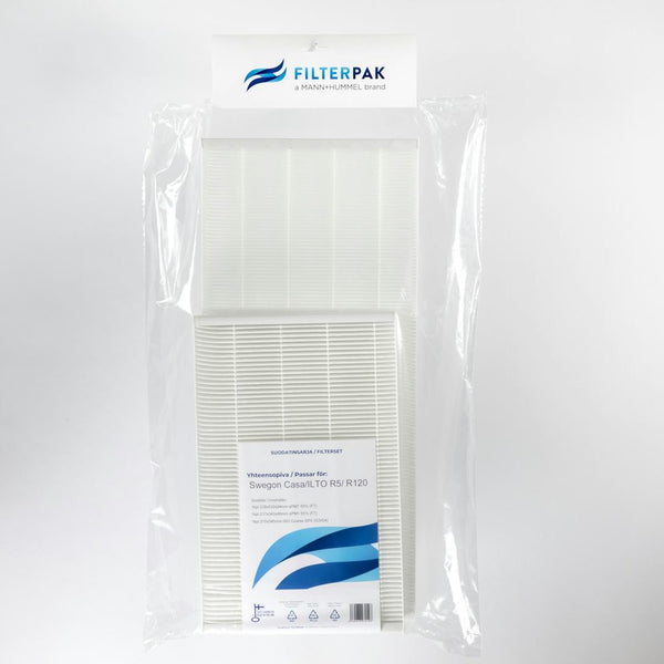Suodatinpakkaus Filterpak Swegon Casa/Ilto R5/ R120 [DCD273] |