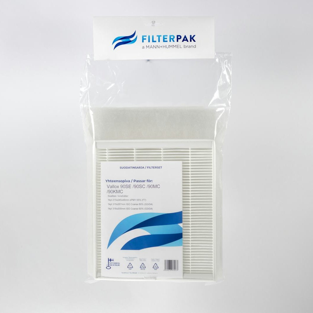 Suodatinpakkaus Filterpak Vallox 90Se /90Sc /90Mc Nro 14 [DCD281] |
