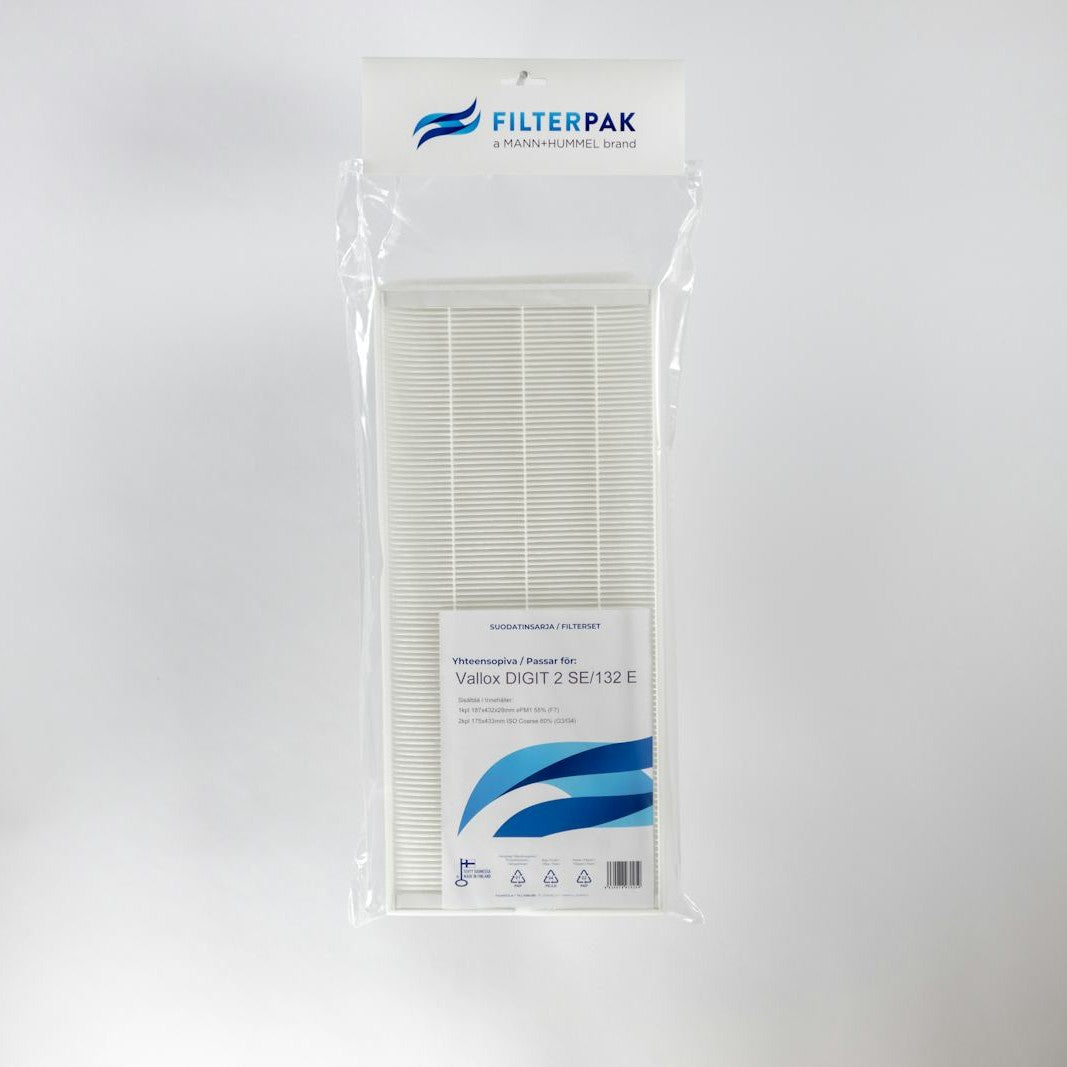 Suodatinpakkaus Filterpak Vallox Digit 2 Se/132 E Nro 18 [DCD279] |