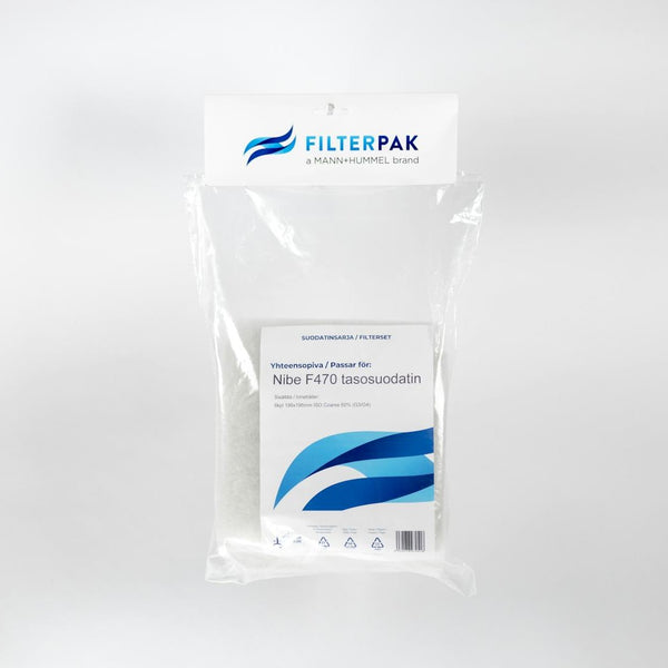 Suodatinpakkaus Filterpak Nibe F470 Tasosuodatin G4 [DCD305] |