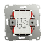 Kytkin Elko One 6+6/16A/Ip21 Ukr Mus [2104649] |