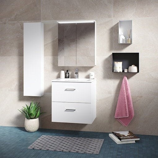 Peilikaappi valaisimella Polaria Klara 550 ilman pistorasiaa 6045360