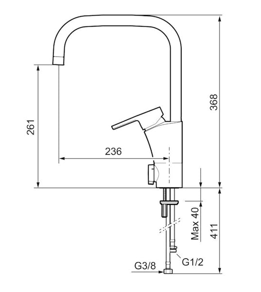 Keittiöhana Mora PKV. 332071 MMIX II PKV [6261277]