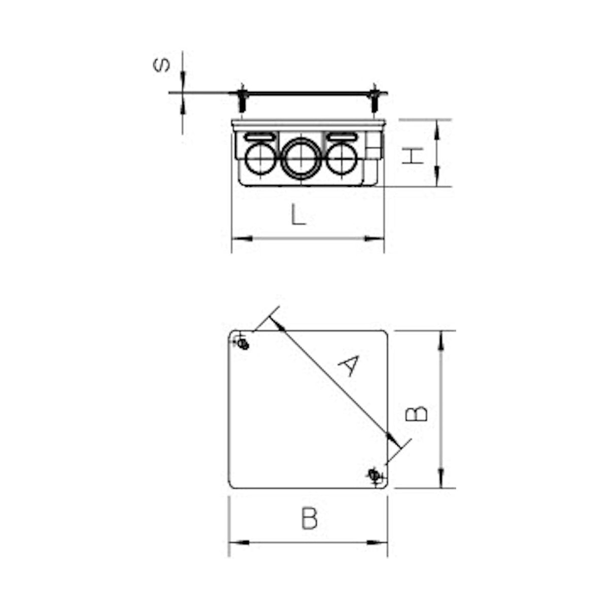 Jakorasia Obo T100 150X116X67Mm Ip66 Valk [1627162] |