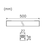 Pinta - /Ripustusval. Flexline Ip20 815Lm 10W 27/3/4K Bl [4158656] |