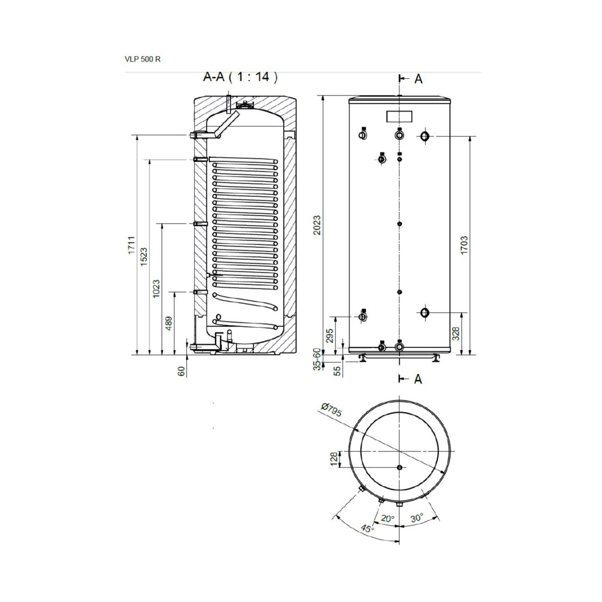 Varaaja Lämpöpumpulle Haato Vlp 500 R [5271025] |