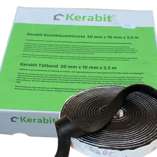 Kumibitumitiivistenauha Rulla 50X10Mm 14M [3264414]