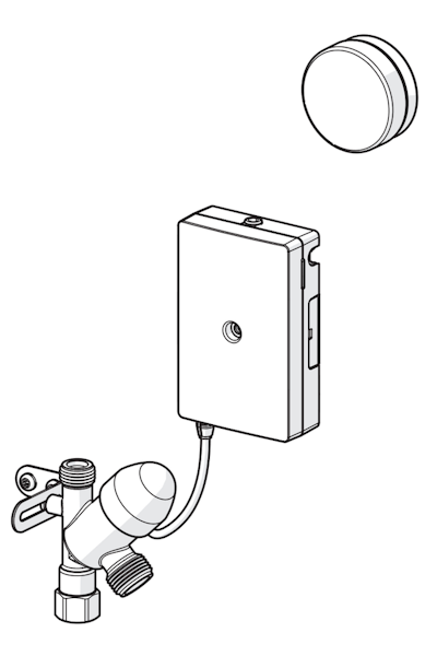 Pesukoneventtiili Oras 272100-33 3V, BT mattamusta [6219224]