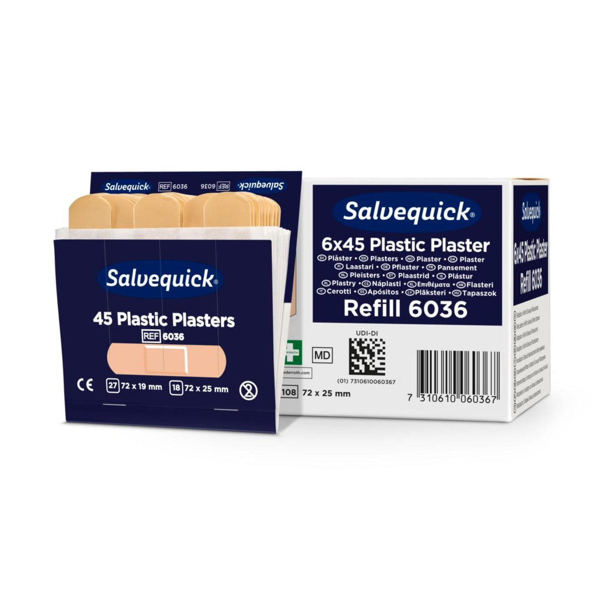 Muovilaastari 6X45 Kpl Cederroth 6036 [123886] |