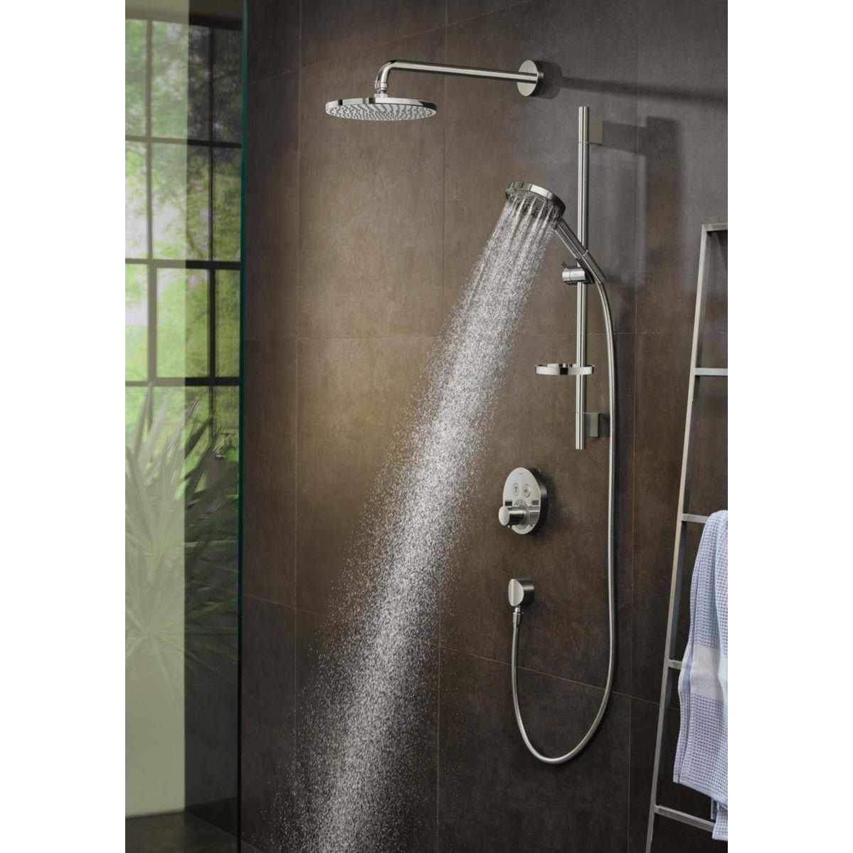 Suihkusetti Hansgrohe Raindance Select S 120 3jet PowderRain, Puro 650 mm, kromi 27654000 [6559849] |