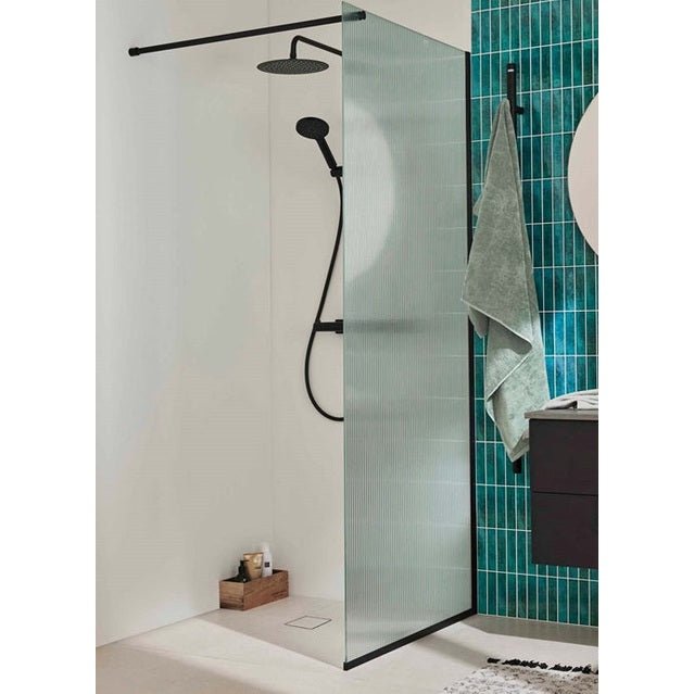 Noro Suihkuseinä Noro Frost Dv 90 Musta Aalto Lasi [302092] |