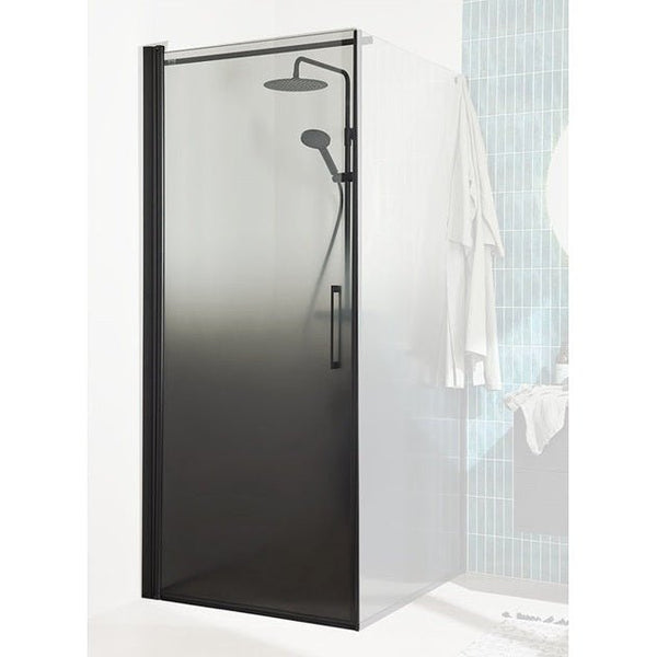 Noro Suihkuovi Frost C 90 Musta Liukuvärjtty Lasivasen [302097] |