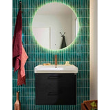 Noro Pesuallaskaappi Air Musta Puukuviointi 600 + Pesuallas [320363] |