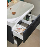 Noro Pesuallaskaappi Air Musta Puukuviointi 600 + Pesuallas [320363] |