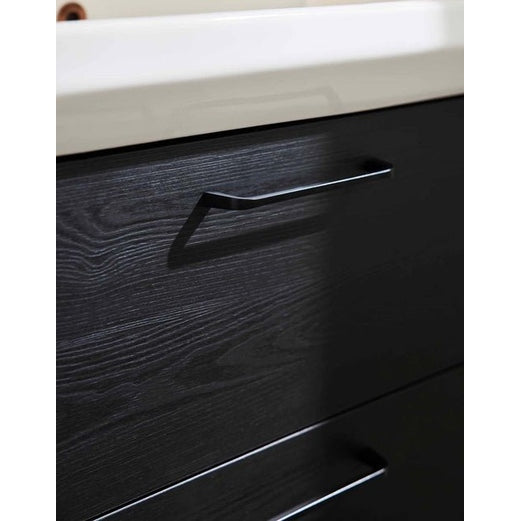 Noro Pesuallaskaappi Air Musta Puukuviointi 600 + Pesuallas [320363] |