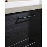 Noro Pesuallaskaappi Air Musta Puukuviointi 600 + Pesuallas [320363] |