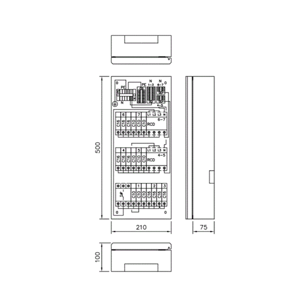Ryhmäkeskus Pin Pikku-Waltteri Ehsv140.19Ps 40A Ip20C Fe [3301654]