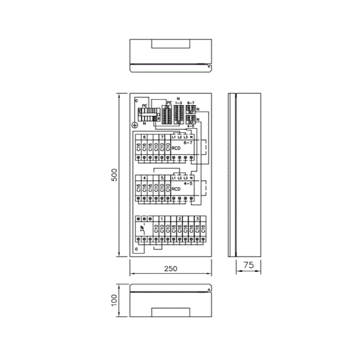 Ryhmäkeskus Pin Pikku-Waltteri Ehsv140.21Ps 40A Ip20C Fe [3301655]