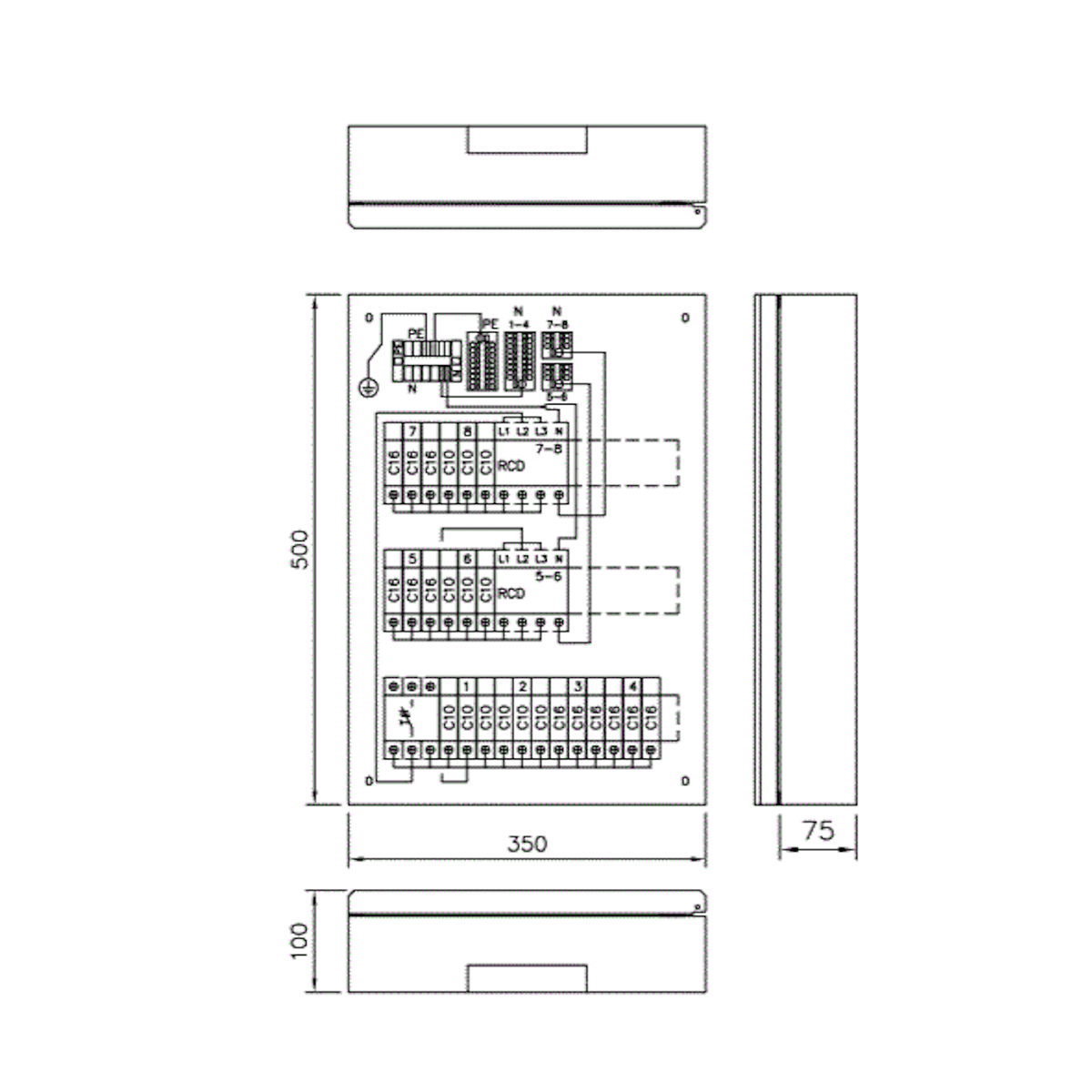 Ryhmäkeskus Pin Pikku-Waltteri Ehsv140.24Ps 40A Ip20C Fe [3301656]
