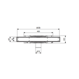 Linjakaivo Purus Line Tile Insert 700 Ø75 Vaaka [3312619] |
