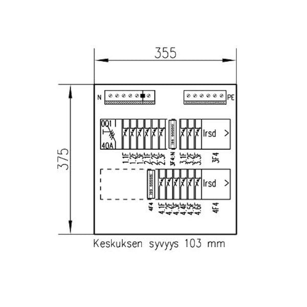 Ryhmäkeskus Pinta Ps Pointer Pointer3415 V 35A Ip30 Ps [3332324] |