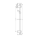 Suihkutanko Hansgrohe 27704000 Unica Reno [6559745] |