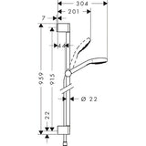 Suihkusetti Hansgrohe 26592400 Croma Select E Vario [6559595] |