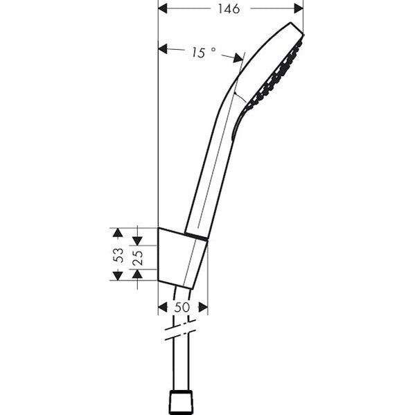 Käsisuihkusetti Hansgrohe 26411400 Croma Select S [6559532]
