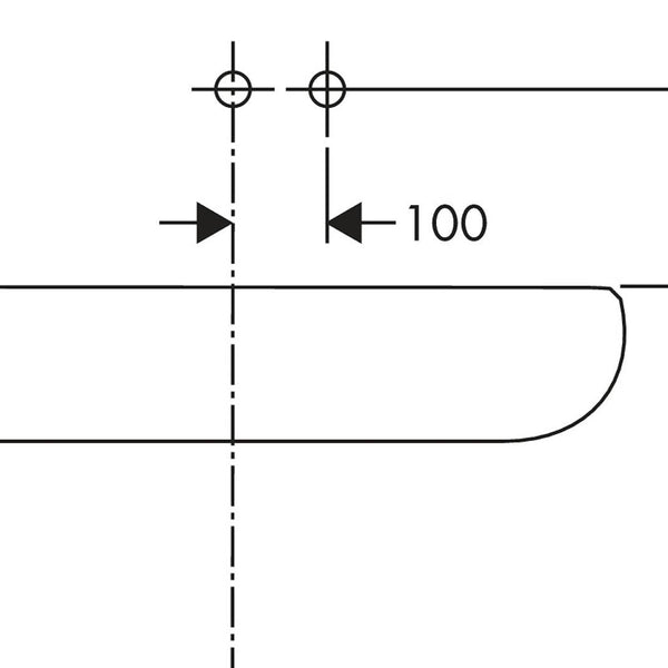 Piiloasennushana Hansgrohe 72111000 Talis S Pesuallas 225 [6150422]