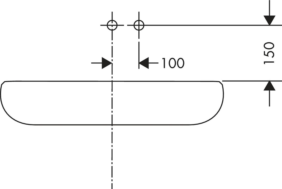 Piiloasennushana Hansgrohe 72110000 Talis S Pesuallas 165 [6150421]