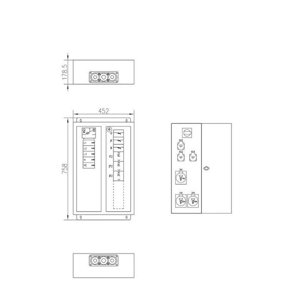 Pistorasiakeskus Pinseri Pinseri 80.0123 80A Ip44 Fe [3436810] |
