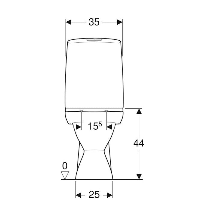 WC - laite Ido Glow 60 1 - huuhtelu, Rimfree, kanneton, piilo S - lukko [5650192] |