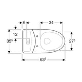 WC - laite Ido Glow 60 1 - huuhtelu, Rimfree, kanneton, piilo S - lukko [5650192] |