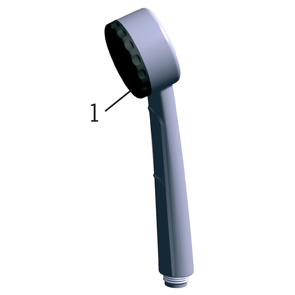 Suihkusiivilä Oras kromi 1/2"-60 mm 232002 [6517900]