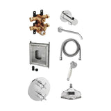 Damixa Piiloasennussuihku, Täydellinen Tradition Kromattu 371610000 [6330767] |