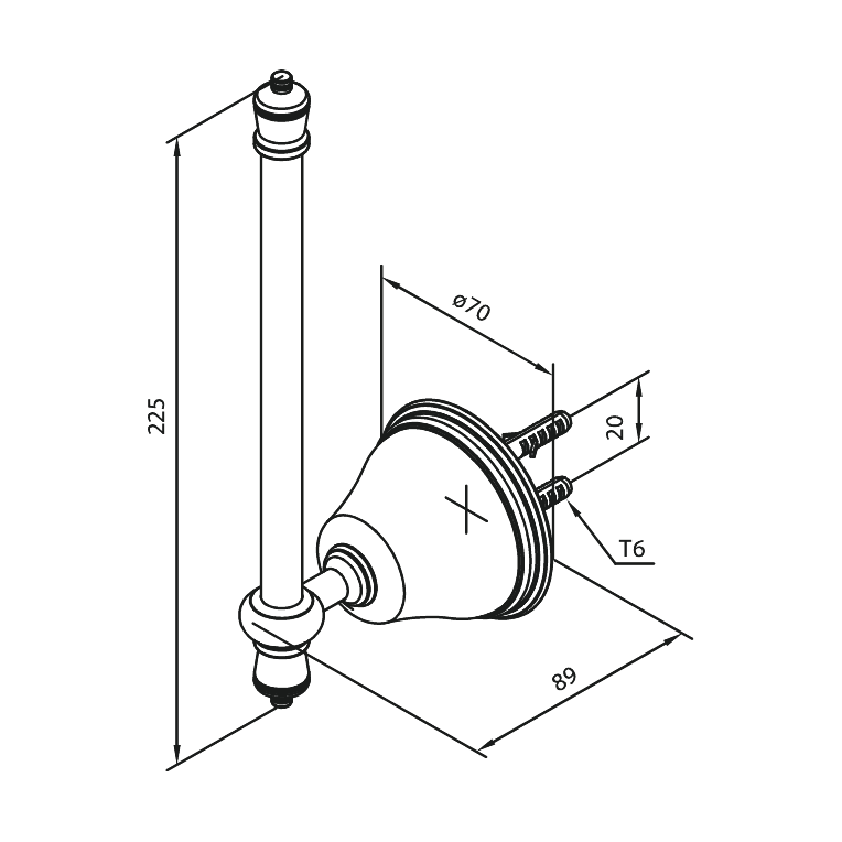 Damixa Wc - Varapaperiteline Tradition Kromattu 373170000 [5778207] |