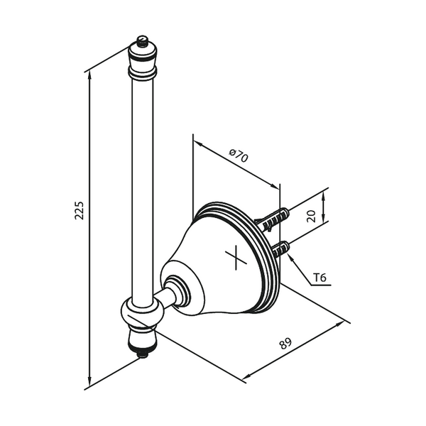 Damixa Wc - Varapaperiteline Tradition Kromattu 373170000 [5778207] |