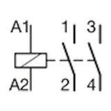 Kontaktori HAGER ESC225 2s 25A k.230V 3748075