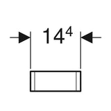 Laatikonjakaja 400253 Ido Glow Pieni Yläl. [6014942] |