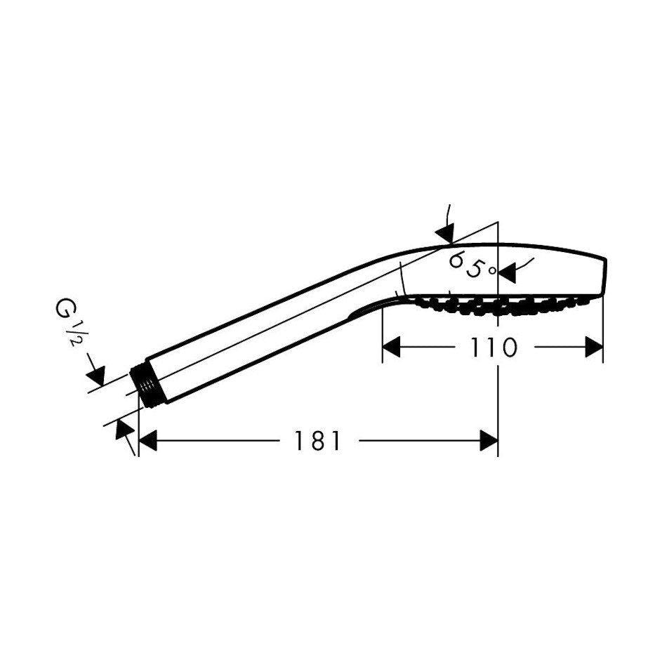 Käsisuihku Hansgrohe 26812400 Croma Select E Vario [6559553]