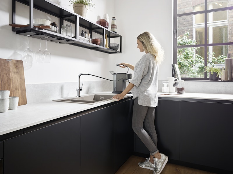 Keittiöhana Hansgrohe Talis M54 270 1jet Nordic sBox 72849000 []