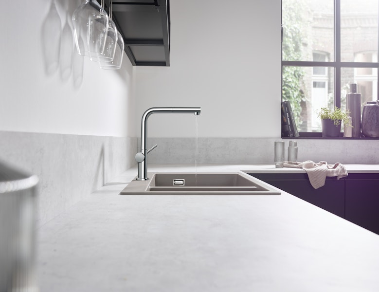 Keittiöhana Hansgrohe Talis M54 270 1jet Nordic sBox 72849000 []